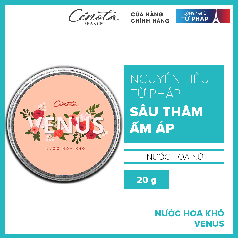 Nước hoa khô Cenota Venus 20g