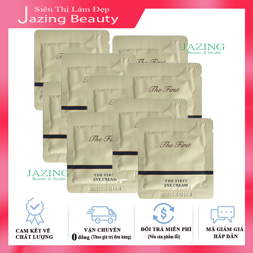 Combo 15 sample kem dưỡng mắt ohui the first eye cream 1ml x 15