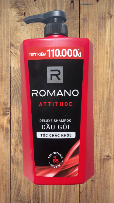 Dầu gội Romano 900g Attitude.
