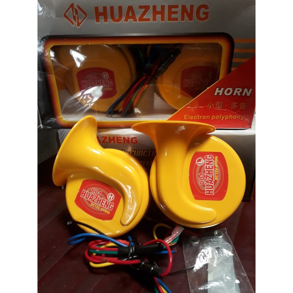 Còi ngân ô tô, xe máy huazheng 12v,24v