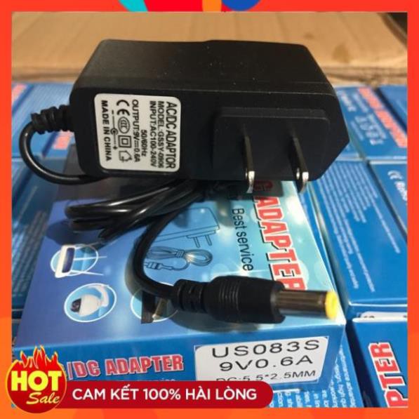Nguồn 9v 0.6a chân to 5.5 cho tplink cam kết hàng đúng mô tả chất lượng đảm bảo an toàn đến sức khỏe người sử dụng đa dạng mẫu mã màu sắc kích cỡ