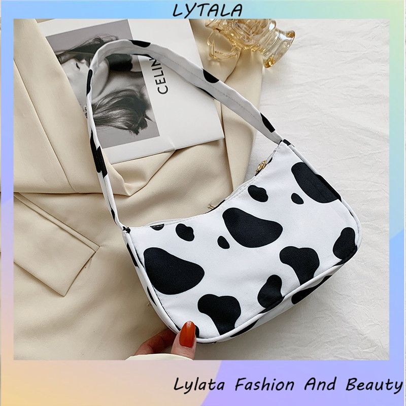 Túi Xách Nữ, Túi Kẹp Nách Đẹp, Họa Tiết Dễ Thương, Cá Tính Phong Cách Châu Âu - BAG21