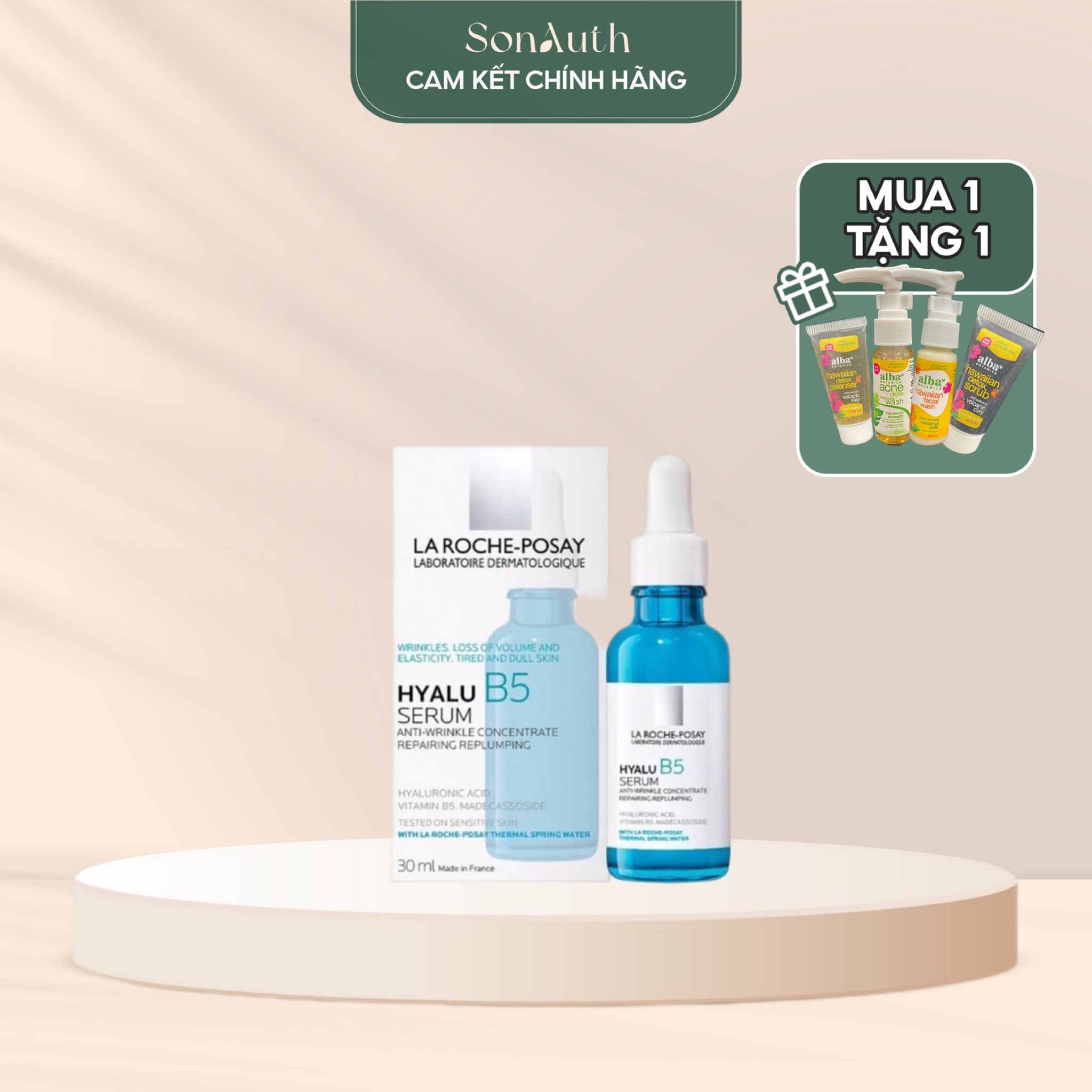 Tinh chất la roche-posay hyalu b5 serum 30ml