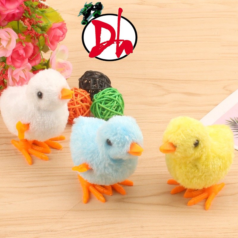 [FREE SHIP]Gà con biết nhảy đồ chơi vặt cót nhảy lon ton bé chơi vui cả ngày[Cửa hàng đồ chơi ĐH]