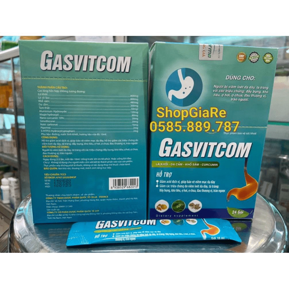 Gasvitcom hỗ trợ giảm viem loét dạ dày tá tràng, Người viên đau dạ dày