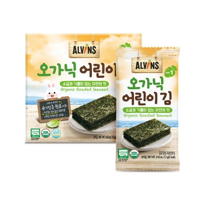 Rong biển hữu cơ tách muối cho bé - Alvins
