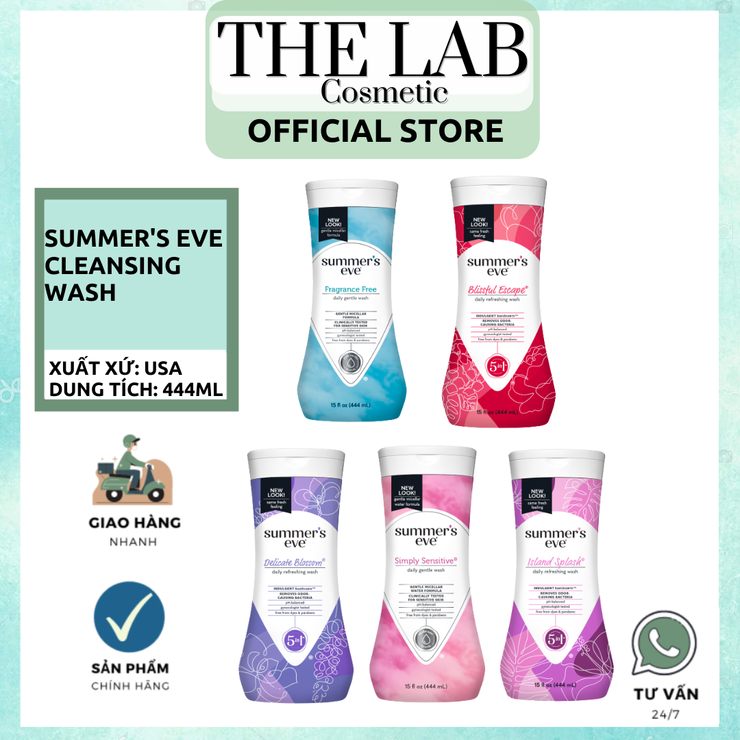 Dung Dịch Vệ Sinh Phụ Nữ Summer's Eve Cleansing Wash