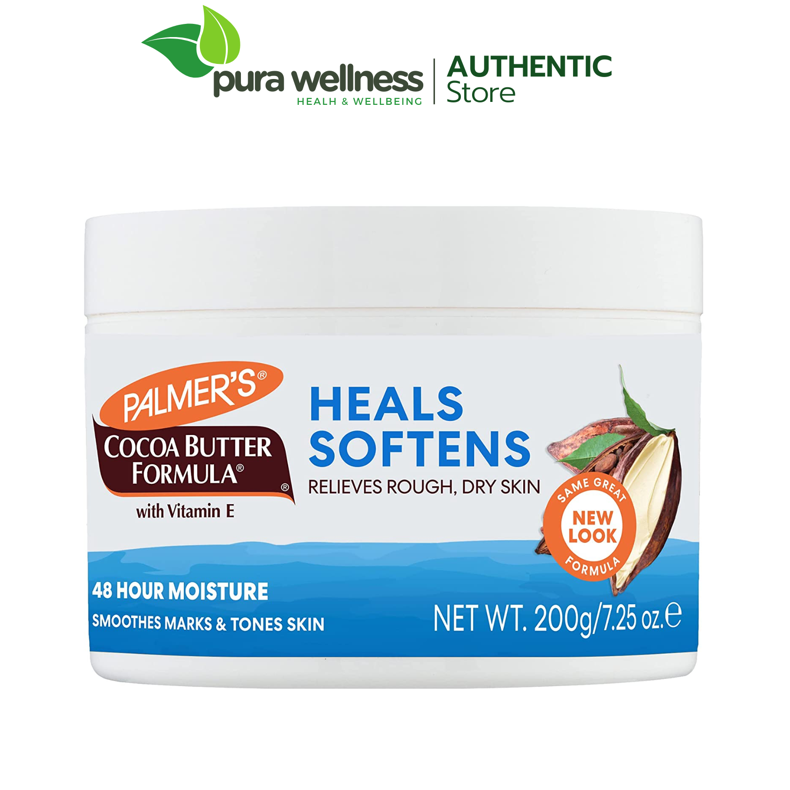 Palmers Cocoa Butter Formula with Vitamin E Jar - Kem đa năng dưỡng ẩm, làm mềm, làm dịu da chàm, da khô, nứt nẻ