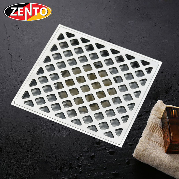 [HCM]THOÁT SÀN CHỐNG MÙI VÀ CÔN TRÙNG ZENTO ZT674 (15X15CM)