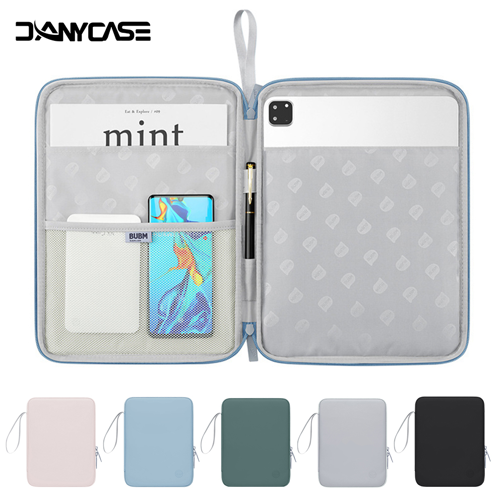 DANYCASE Máy Tính Bảng Túi Xách Cho iPad Samsung Xiaomi Lenovo Huawei Bìa Cho 7.9 Để 12.9 Inch Dễ dàng lưu trữ Túi Túi xách đựng máy tính bảng Túi chống sốc nhiều túi Bìa Thiết kế chống thấm nước