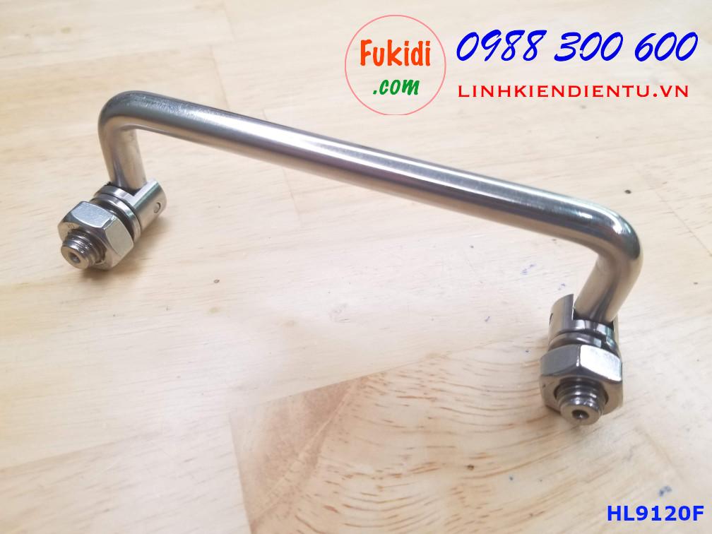 Tay nắm chữ D, inox 304 kích thước 120mm HL9120F