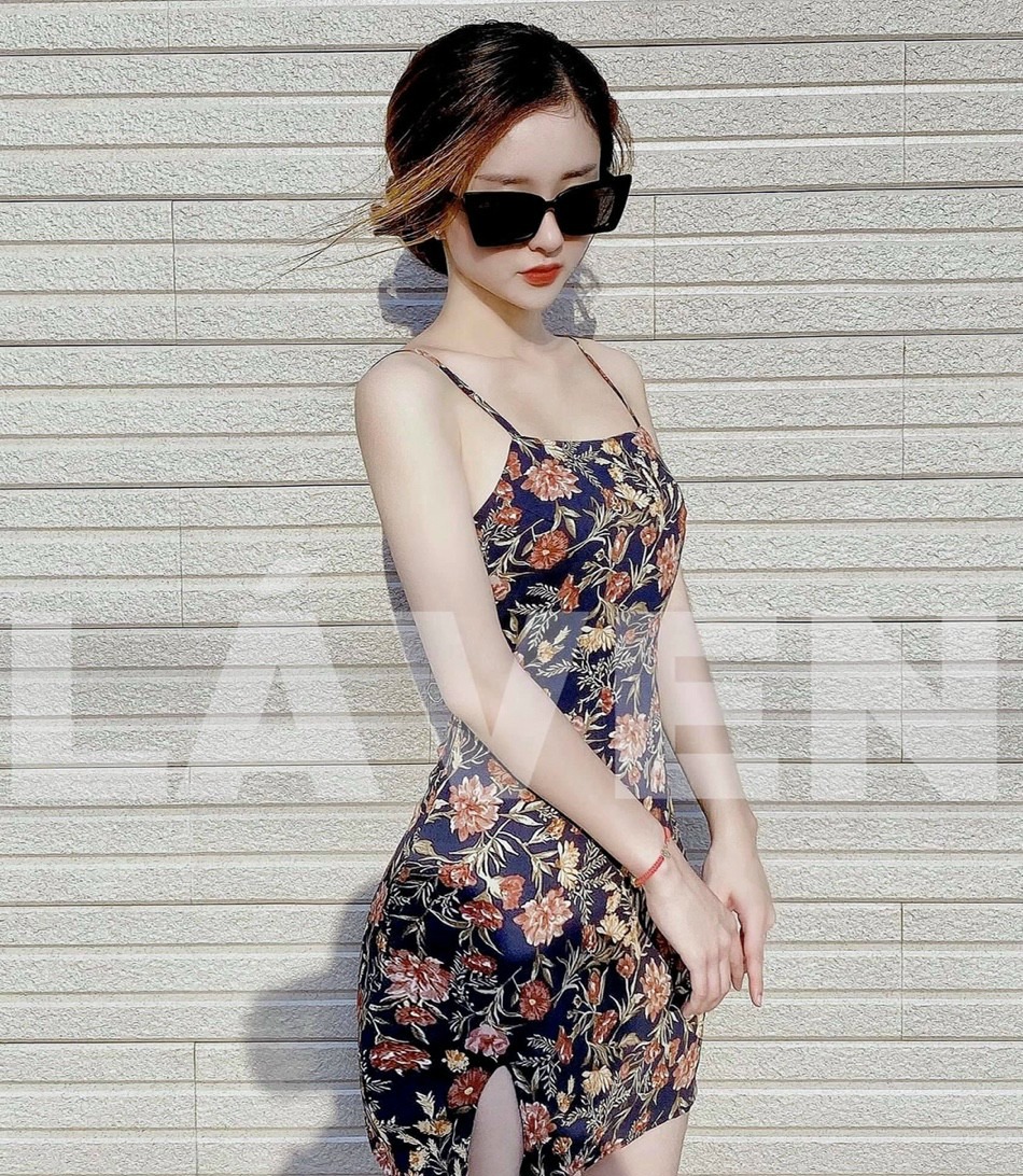 [HCM] Đầm Nữ 2 Dây Giả Yếm, Họa Tiết Hoa Xinh Tươi Ôm Body ( Có Mút Ngực ) Phù Hợp Thời Trang Dạo Phố Thoải Mái