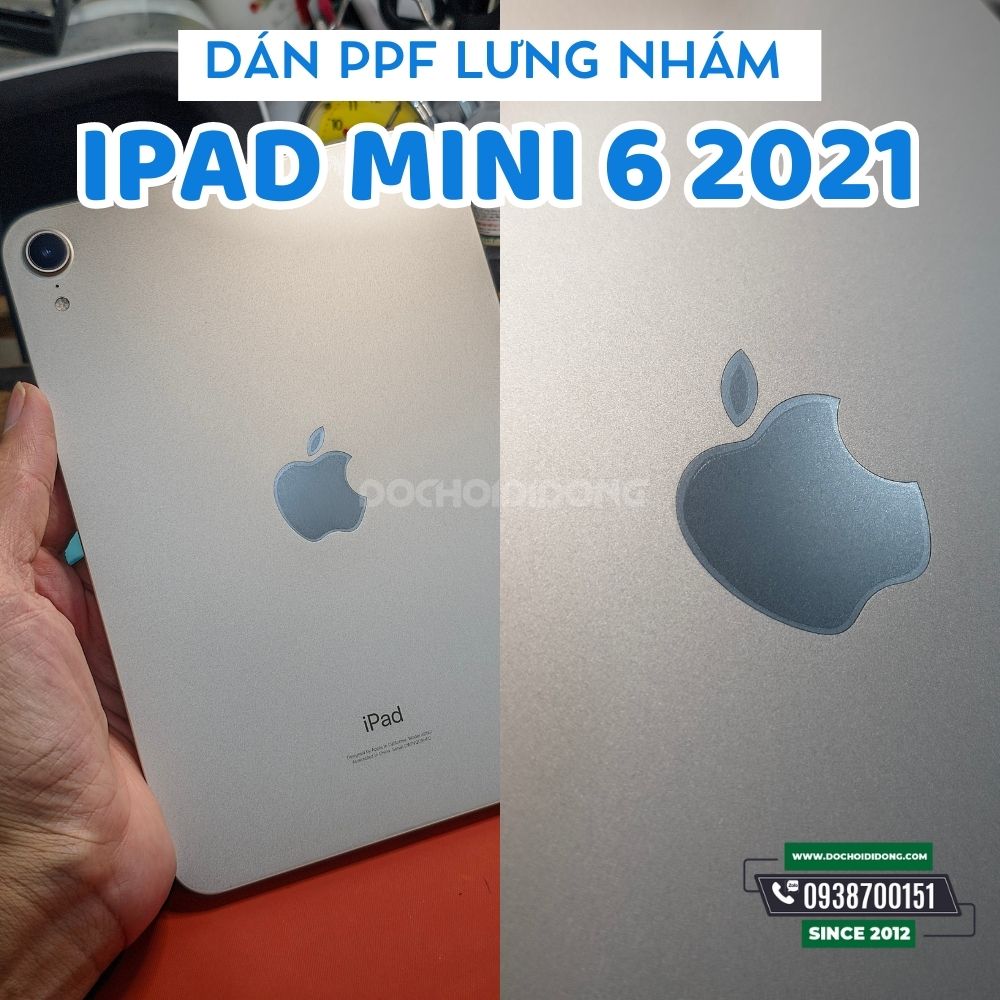 Miếng dán PPF Hydorgen iPad Mini 6 2021 trong, nhám cao cấp