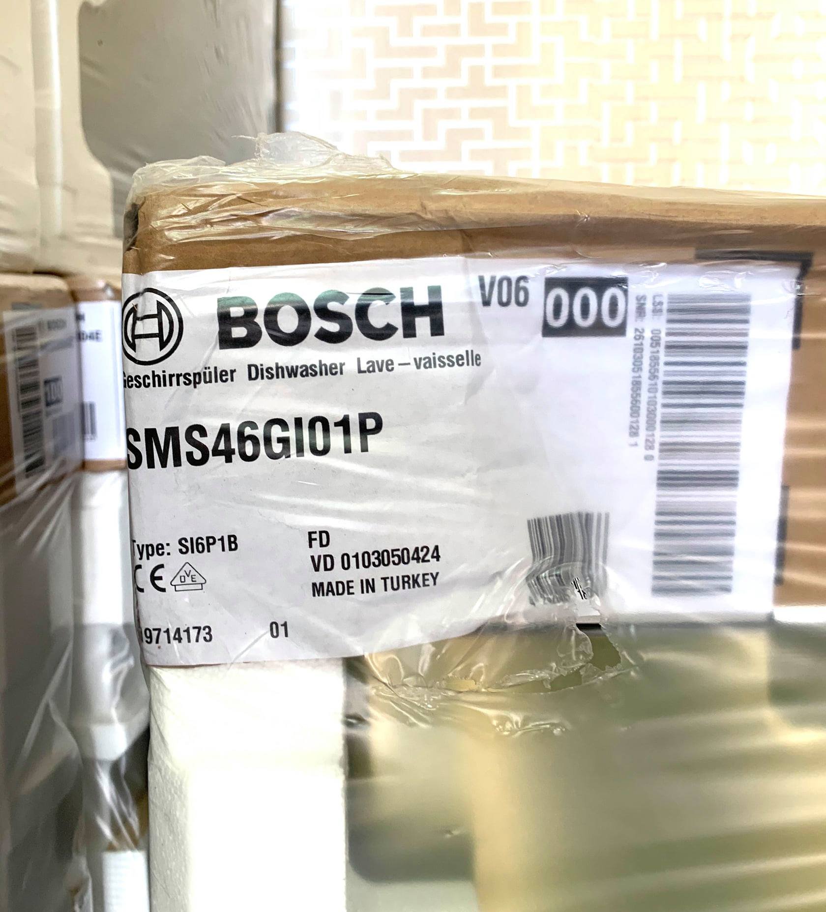 Máy rửa bát bosch sms46gi01p nhập khẩu thổ nhĩ kỳ, bảo hành 03 năm