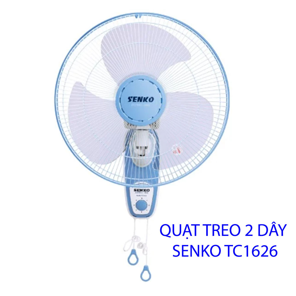 Quạt treo tường 2 dây senko tc1626