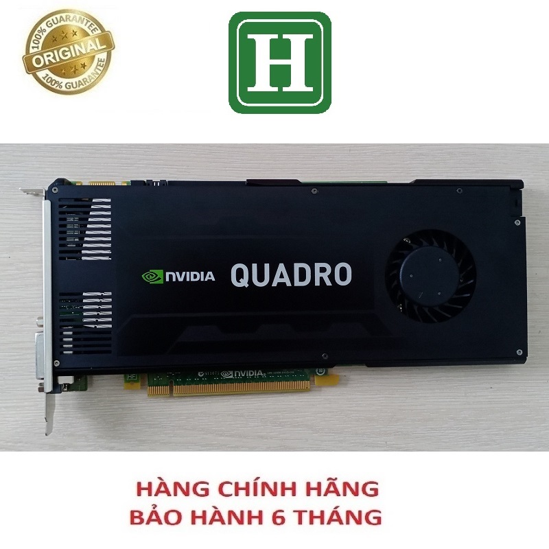 [HCM]Card màn hình Nvidia Quadro k4000 3Gb GDDR5 192 bit hàng chính hãng bảo hành 6 tháng