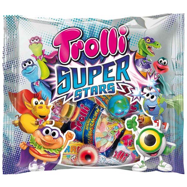 Kẹo dẻo trolli super star 200gr