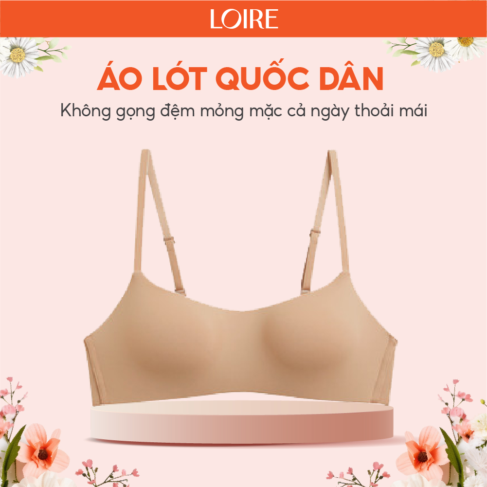 Áo Lót Không Gọng Đệm Mỏng Loirechic BRDE144