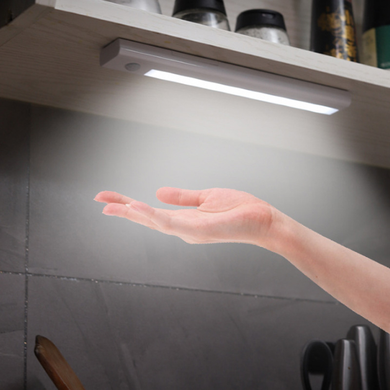 Đèn led cảm biến hồng ngoại D302A gắn tủ quần áo, bếp, gường, hành ...