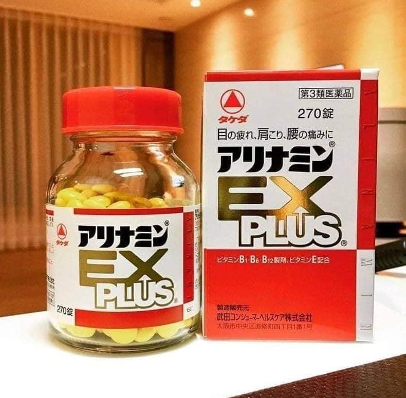 Hộp đựng 270v arinamin ex plus nhật bản