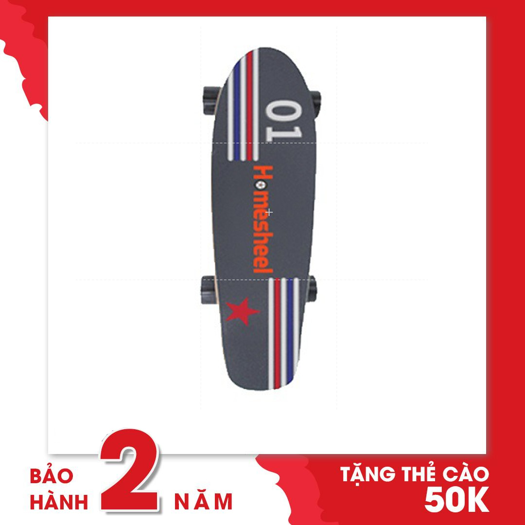 Ván điện thể thao Skateboard Homesheel A2-bảo hành 2 năm