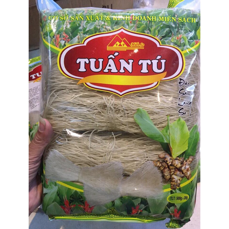 Miến Dong Riềng Sạch Làng So Tuấn Tú 500G. Giao Nhanh Trong Ngày Nội Thành TP HCM