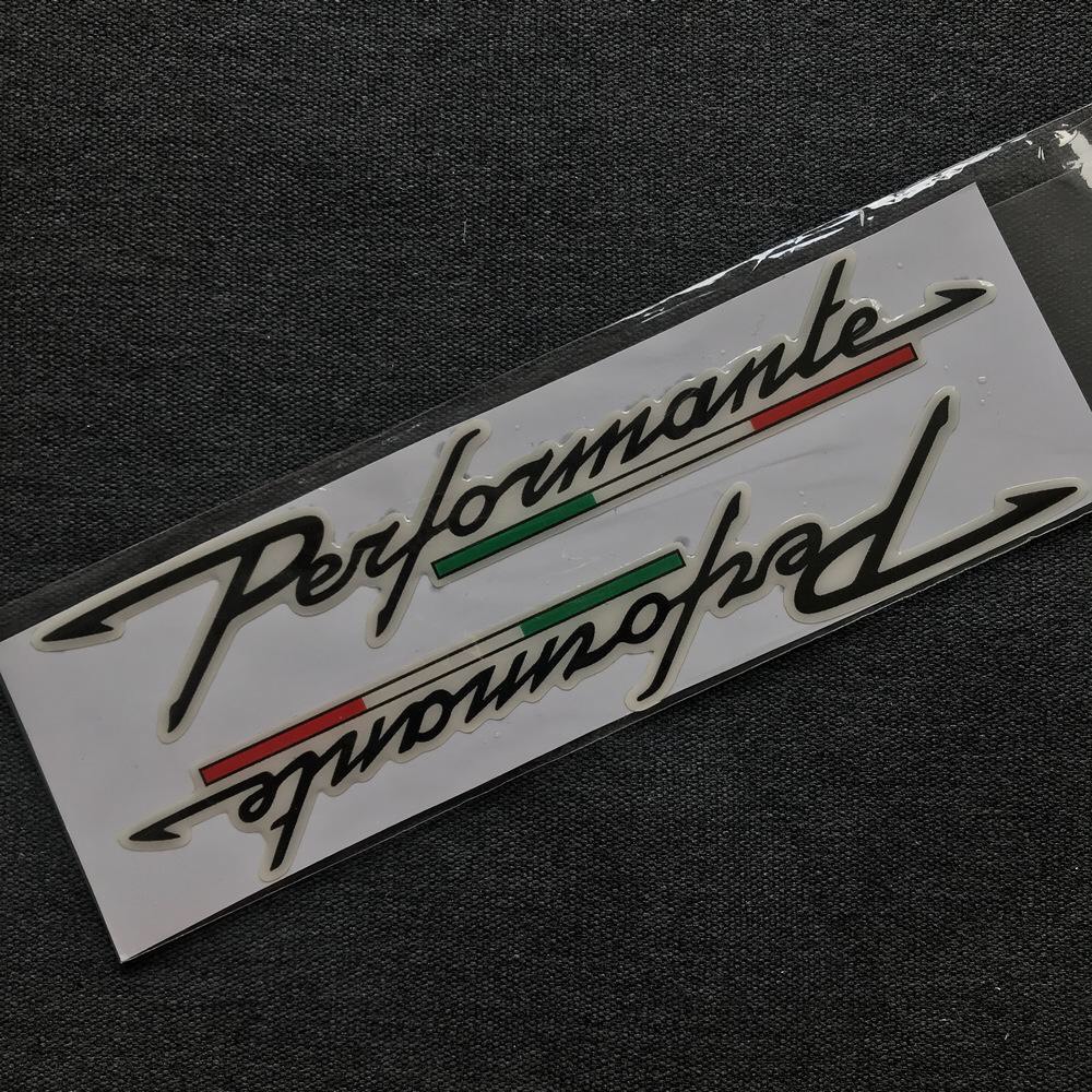 [HoT HoT] Bộ Tem chữ dán xe - Performante (màu Đen) - Performante