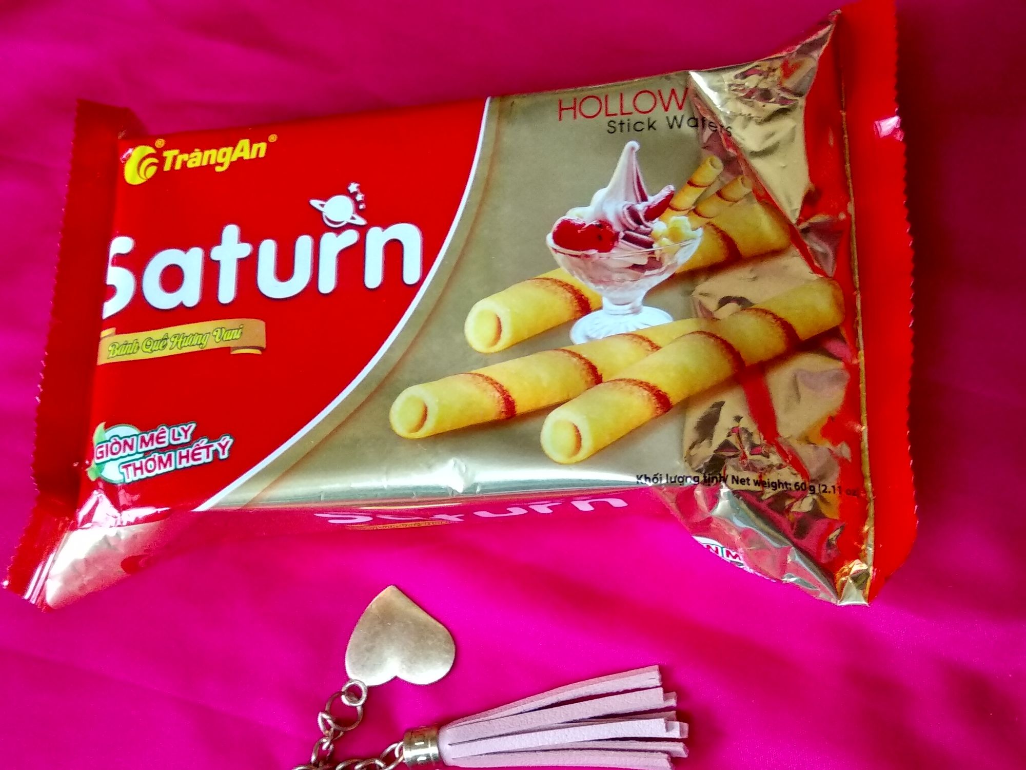 Bánh quế Tràng An Saturn hương vani