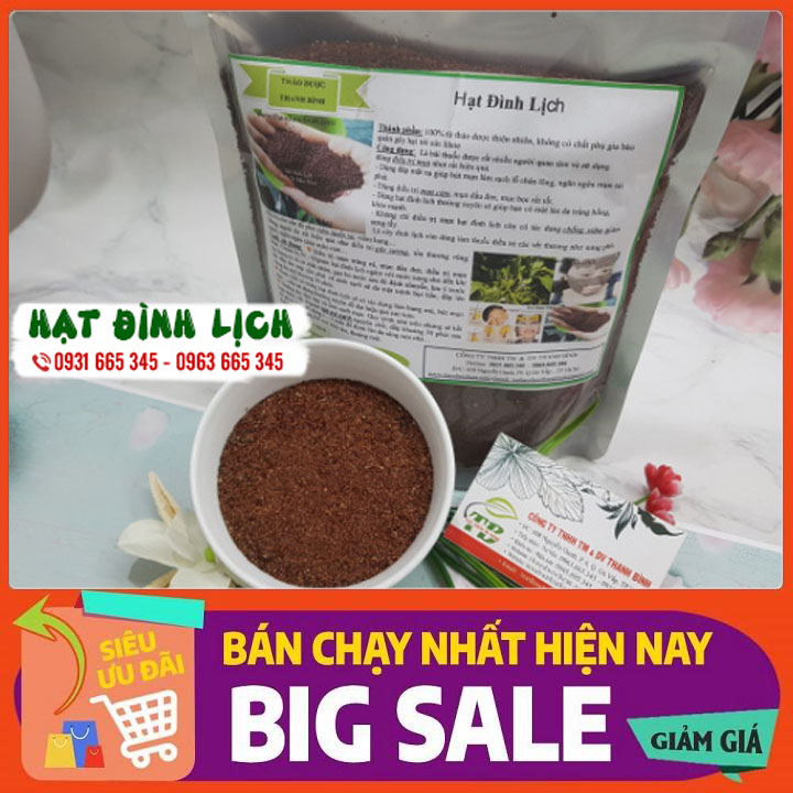 Hạt Đình Lịch Khô ( Hạt Ngũ Hoa ) 500G Loại Cao Cấp - Thảo Dược Thanh Bình