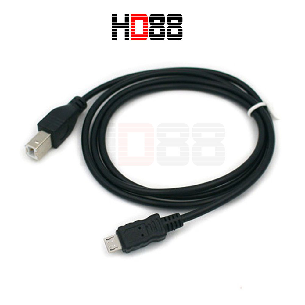 Cáp chuyển đổi dữ liệu từ đầu cắm micro usb sang cổng micro usb cho máy in máy scan - hd88
