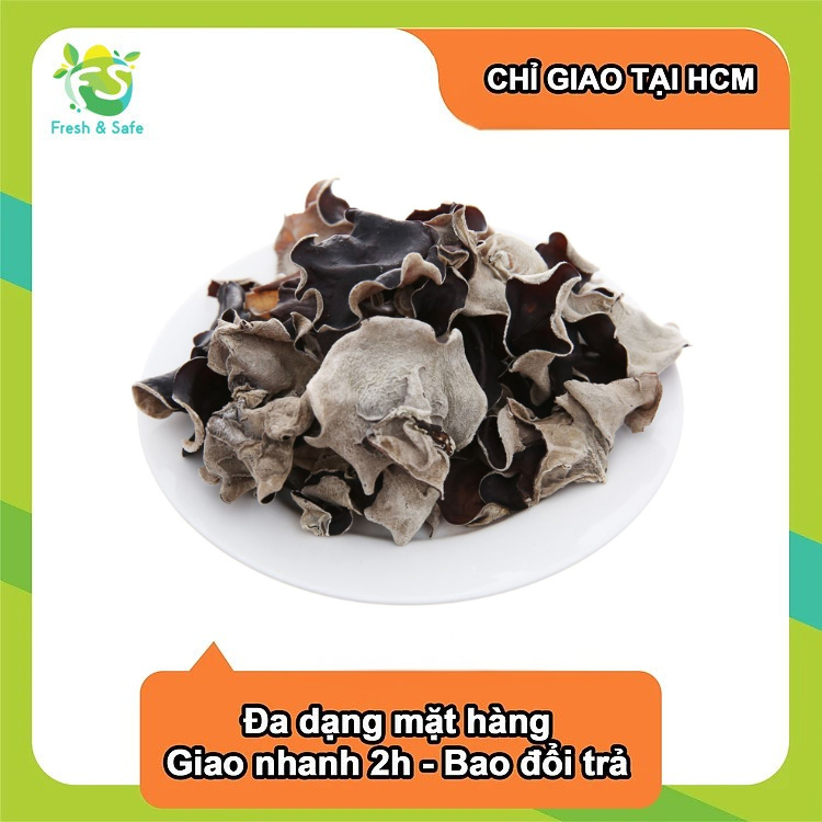 [Chỉ Giao HCM] Nấm mèo (mộc nhĩ) - 50gr