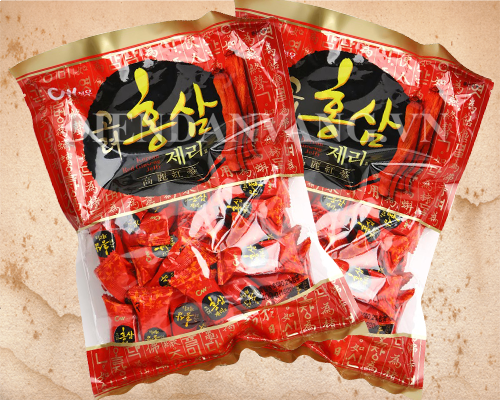 [HCM]2 gói KẸO HỒNG SÂM DẺO HÀN QUỐC 400gr/gói Made in Korea