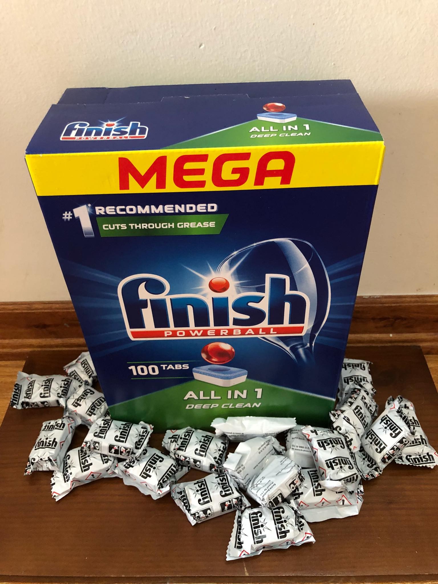 Bán lẻ 40 viên rửa bát finish viên all in one - hanoimart