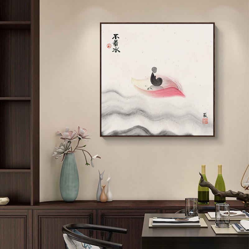 Bộ Tranh Canvas Treo Tường Tĩnh Tâm. Decor Khổ Vuông Nhiều Mẫu Trang Trí Phòng Khách Làm Quà Tặng Tân Gia - Printek