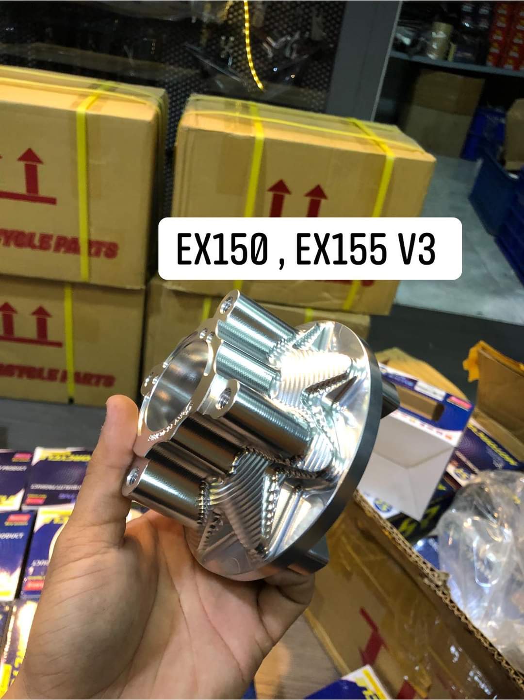 Cùi dĩa Sum cnc exciter 150,135,winner,raider,satria