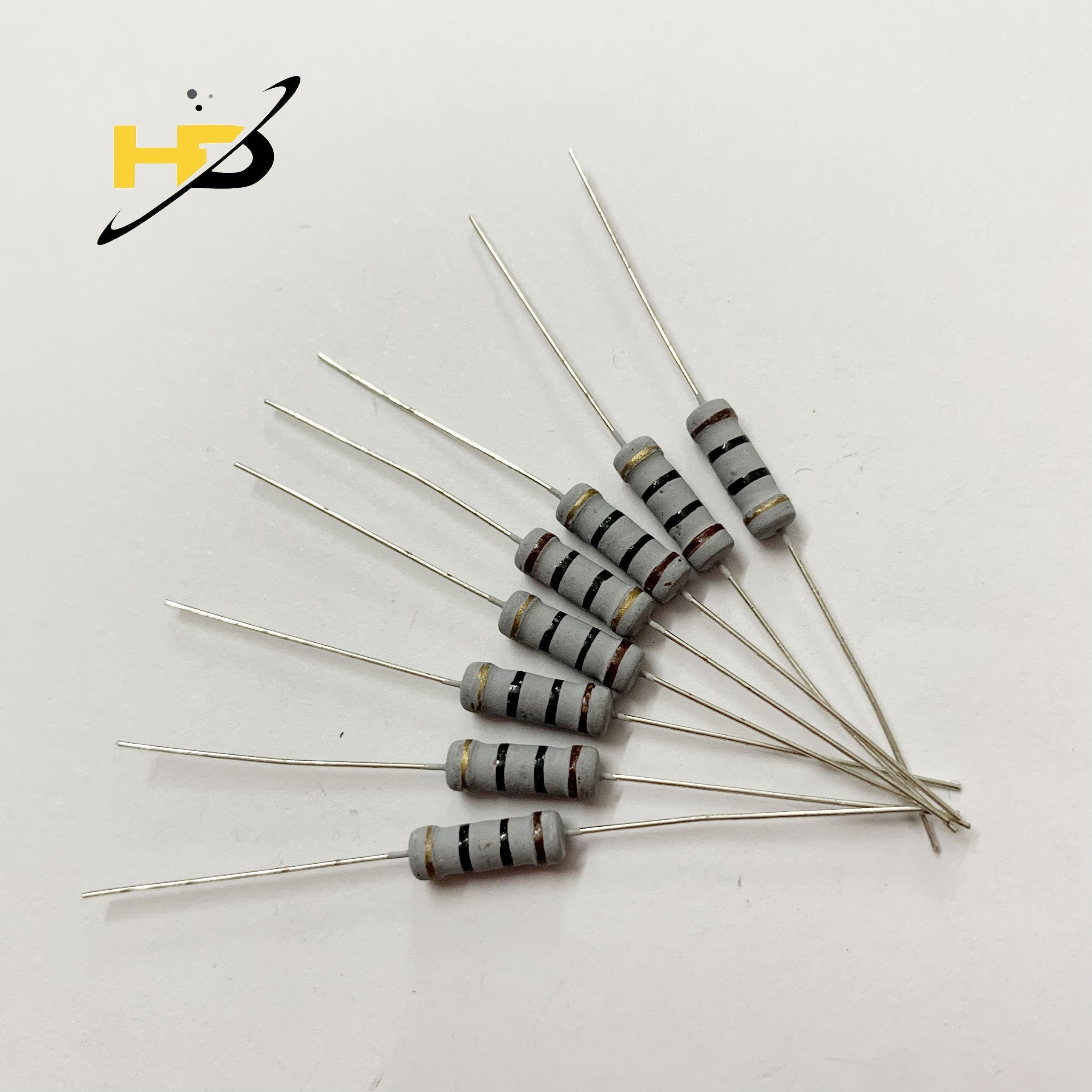 Điện trở công suất 10r 1w 5% chân cắm mới, trở 10 ohm 1w