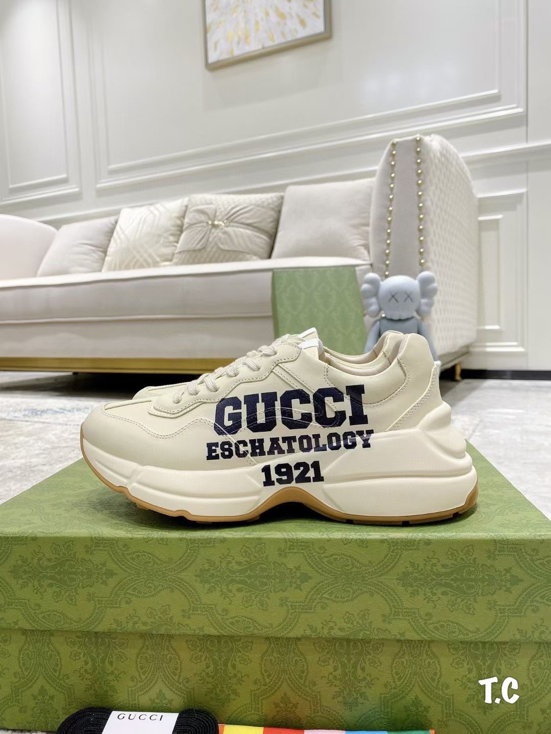 Giày thể thao gucci 25 mẫu mới mã siêu hot - hàng đẹp - chất liệu da cao cấp, bền đẹp dành cho nam - nữ mã habg019