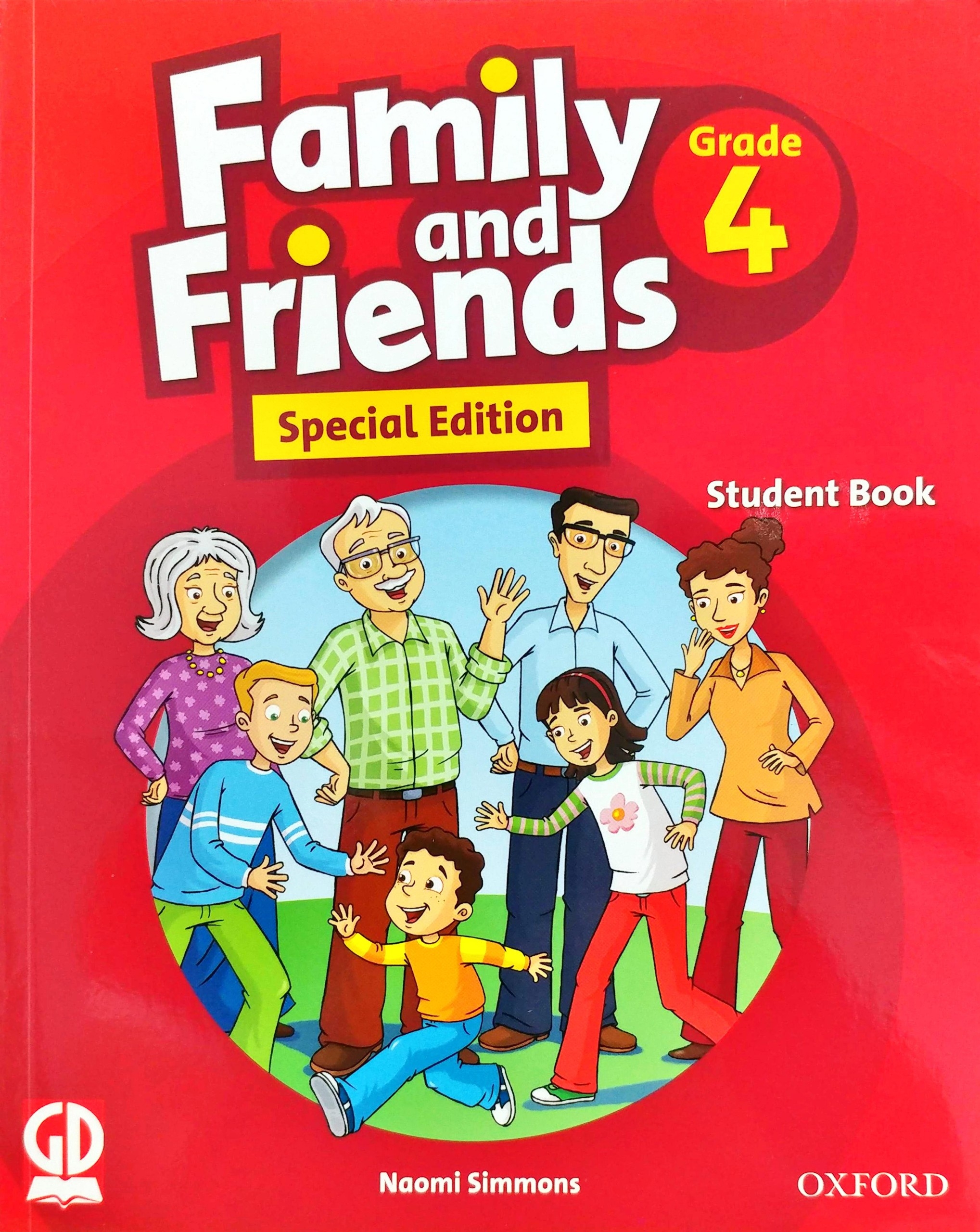 Fahasa - Family and Friends Special Edition 4 - Student book (dành cho HS học từ lớp 3) - Kèm 2 đĩa CD