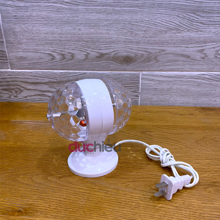 Đèn LED xoay vũ trường 7 màu đui E27, đèn sân khấu, đèn cầu quay