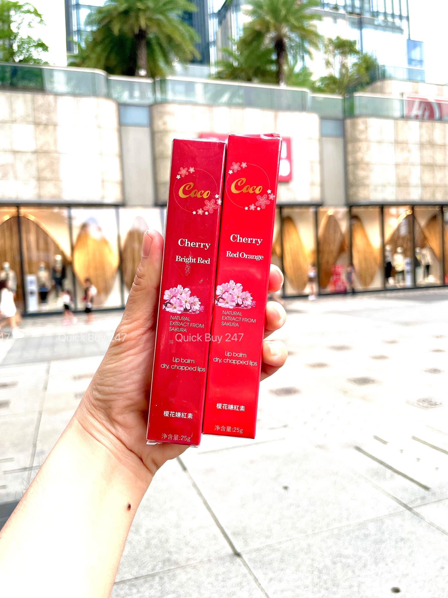 COCO CHERRY BLOSSOM  Tinh Chất Kích Màu Môi, Phục Hồi Môi Sau Phun Xăm