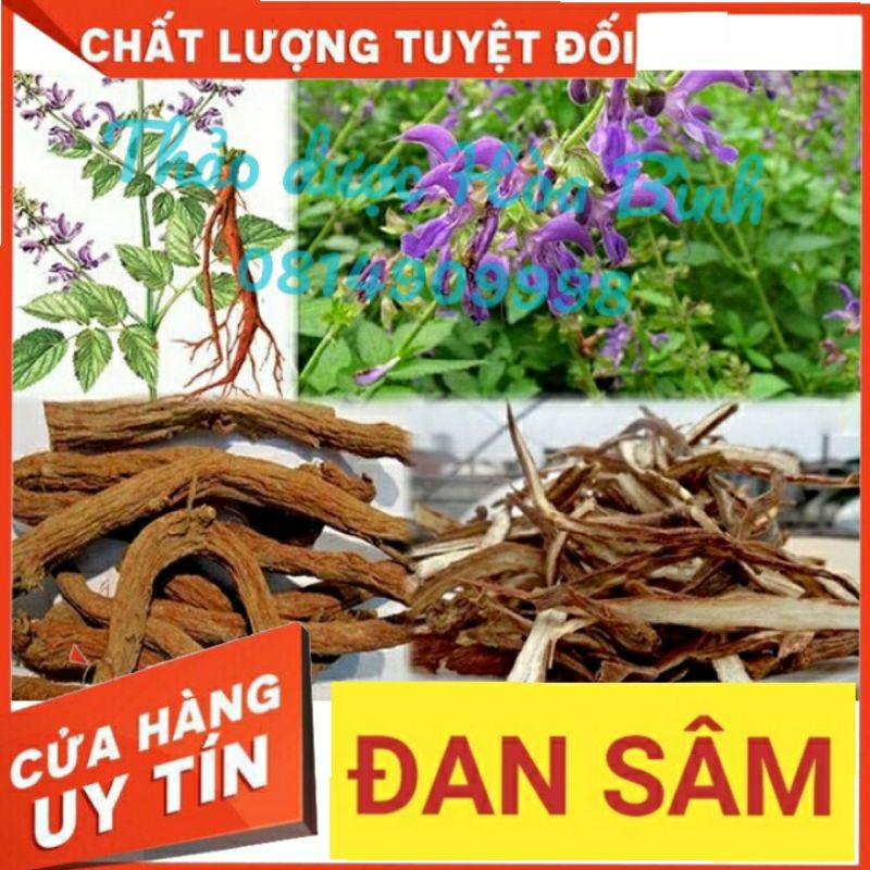Đan Sâm, Đơn Sâm, Huyết Sâm thái lát hàng chất lượng loại 1 mới thơm sạch