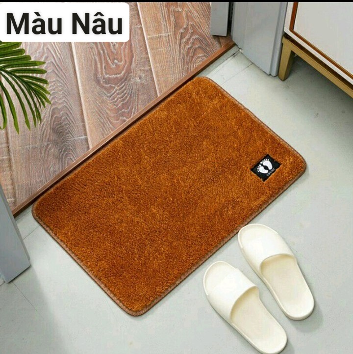 Thảm Len Mịn Bàn Chân Cao Cấp , Lau Chùi Chân Siêu Mềm Mại Giá Sỉ