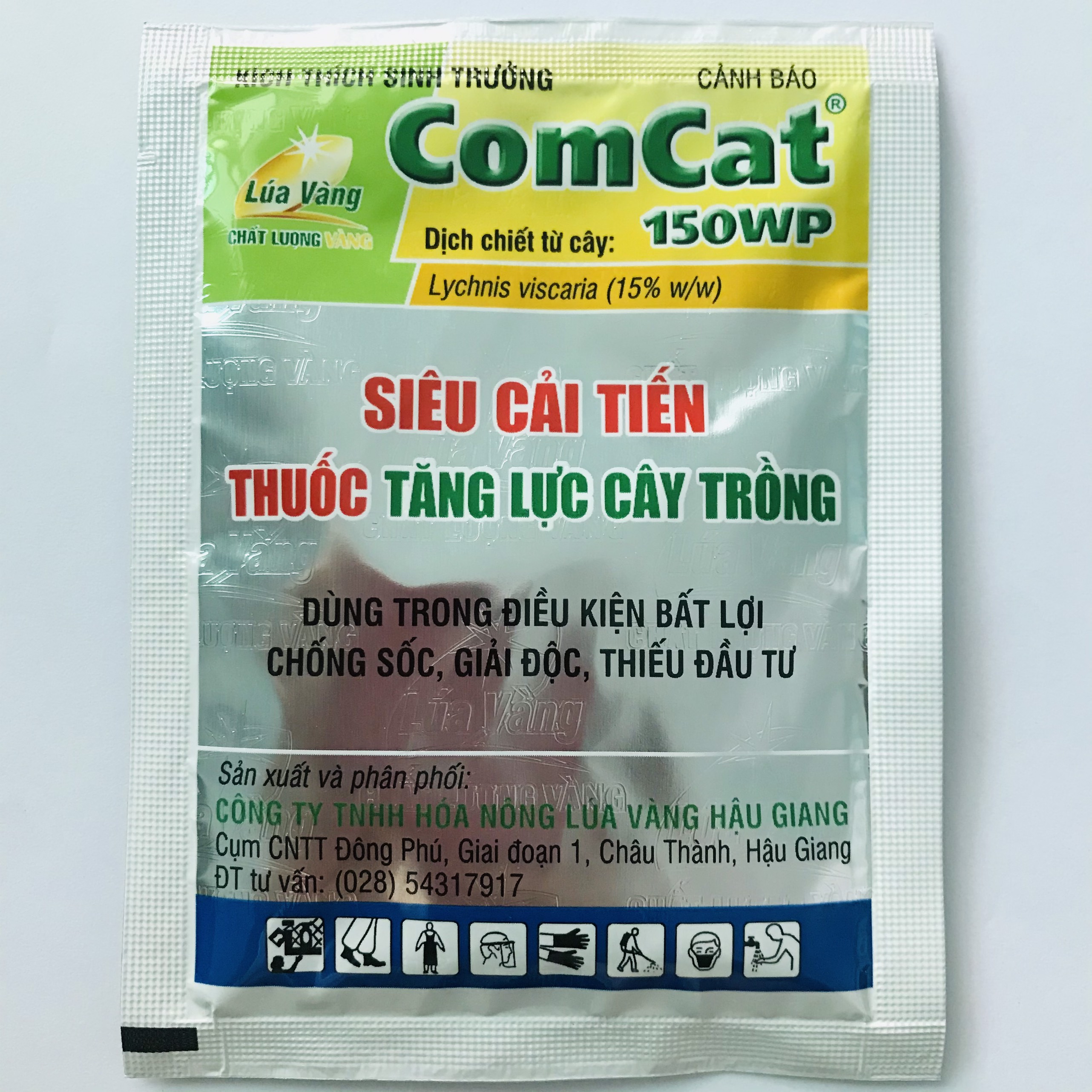1 Gói phân bón kích thích sinh trưởng ComCat 150WP thuốc kích thích sinh trưởng cây trồng gói 5gram, phân bón sinh học
