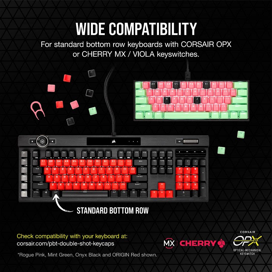 Bộ nút thay thế Corsair Keycap PBT Double-Shot PRO