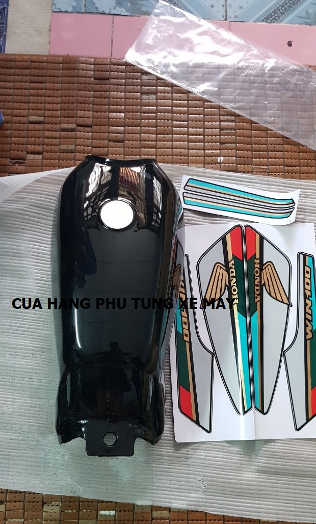 Thùng xăng xe WIN 100 màu đen