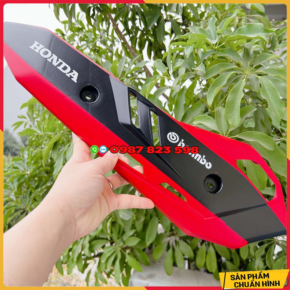 Che pô , ốp pô sơn air bush gắn ab 2013 - 20, vario 17 , sh việt 12 - 16