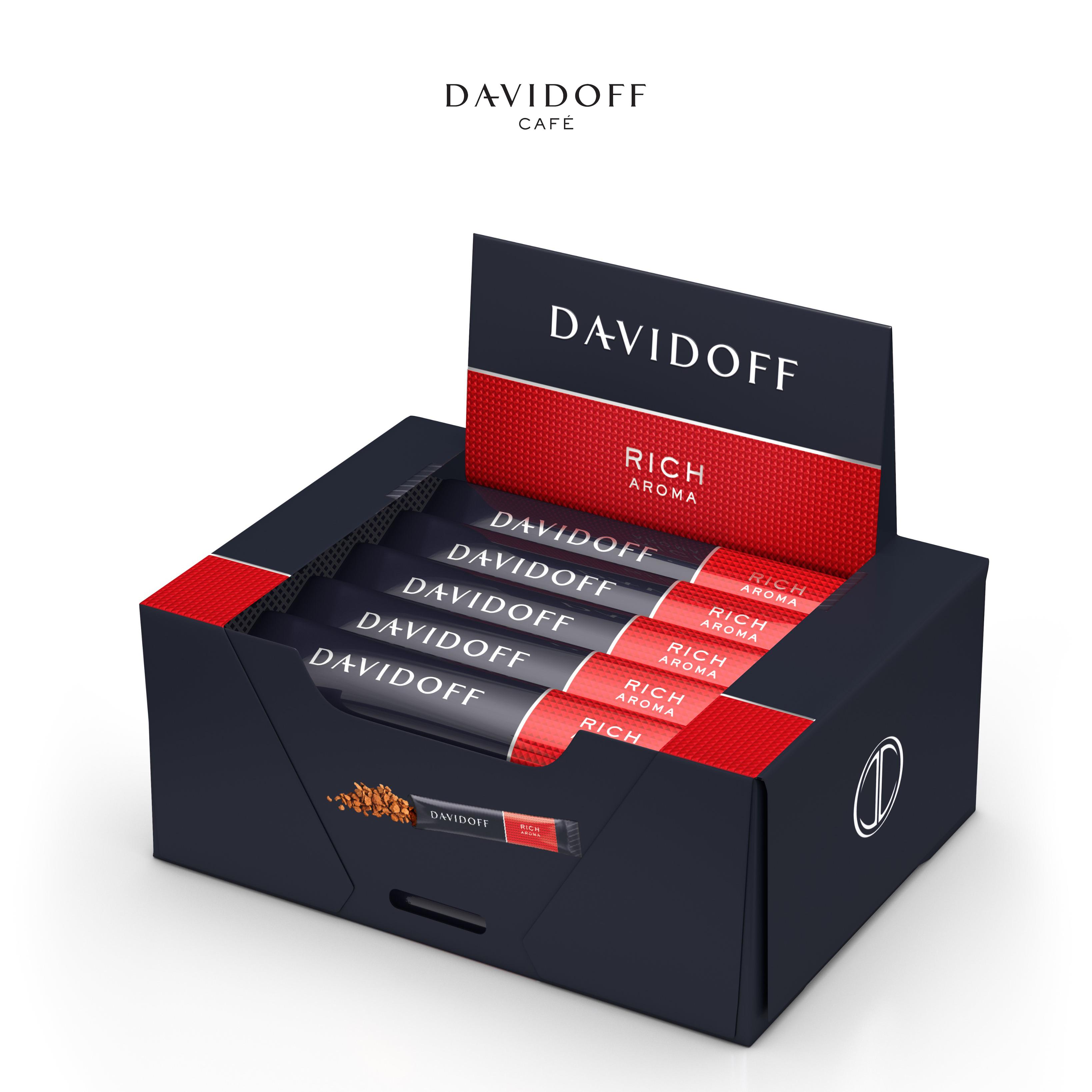 Cà phê sticks davidoff café - cà phê rich aroma - vị đắng và chua cân bằng- 45gr