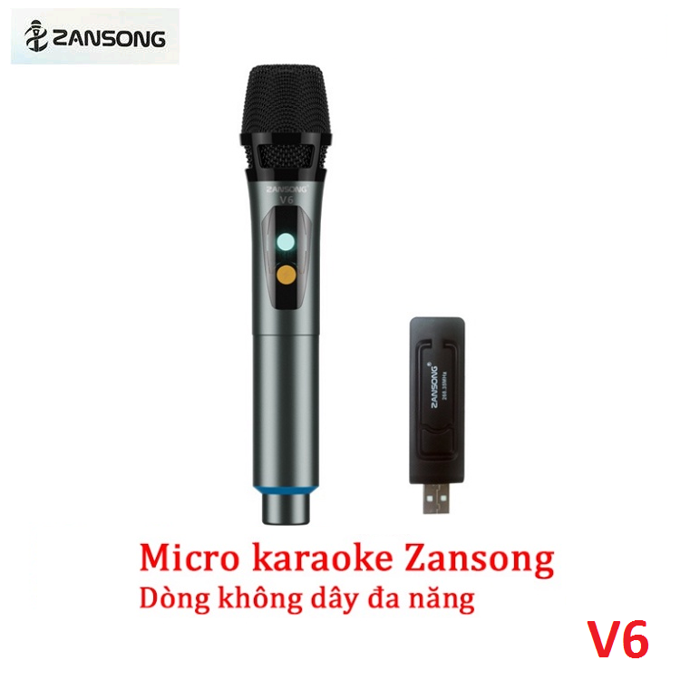 Micro Karaoke không dây V6
