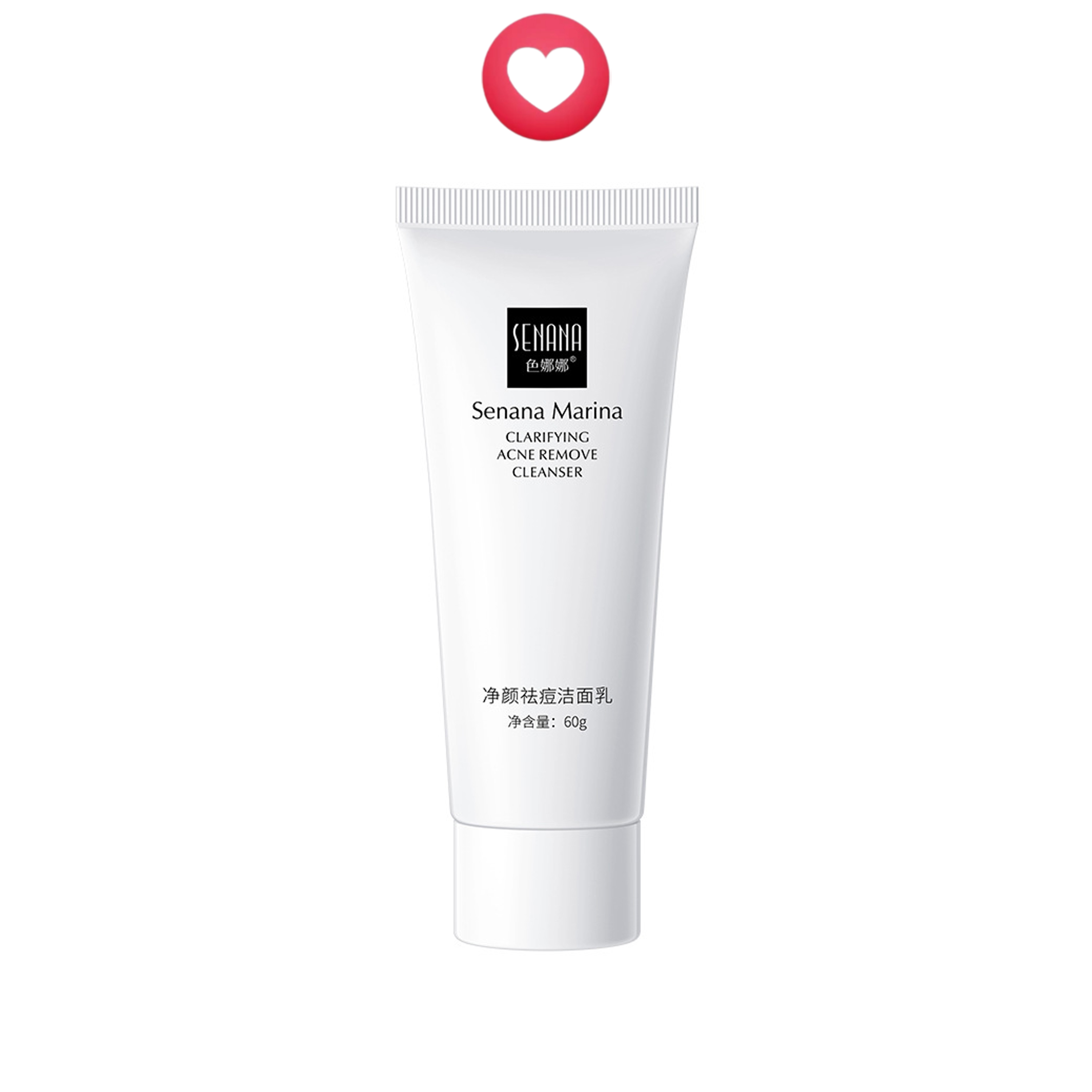 Sữa rửa mặt ngừa mụn Senana Marina Clarifying Acne Remove Cleanser 60g nội địa trung