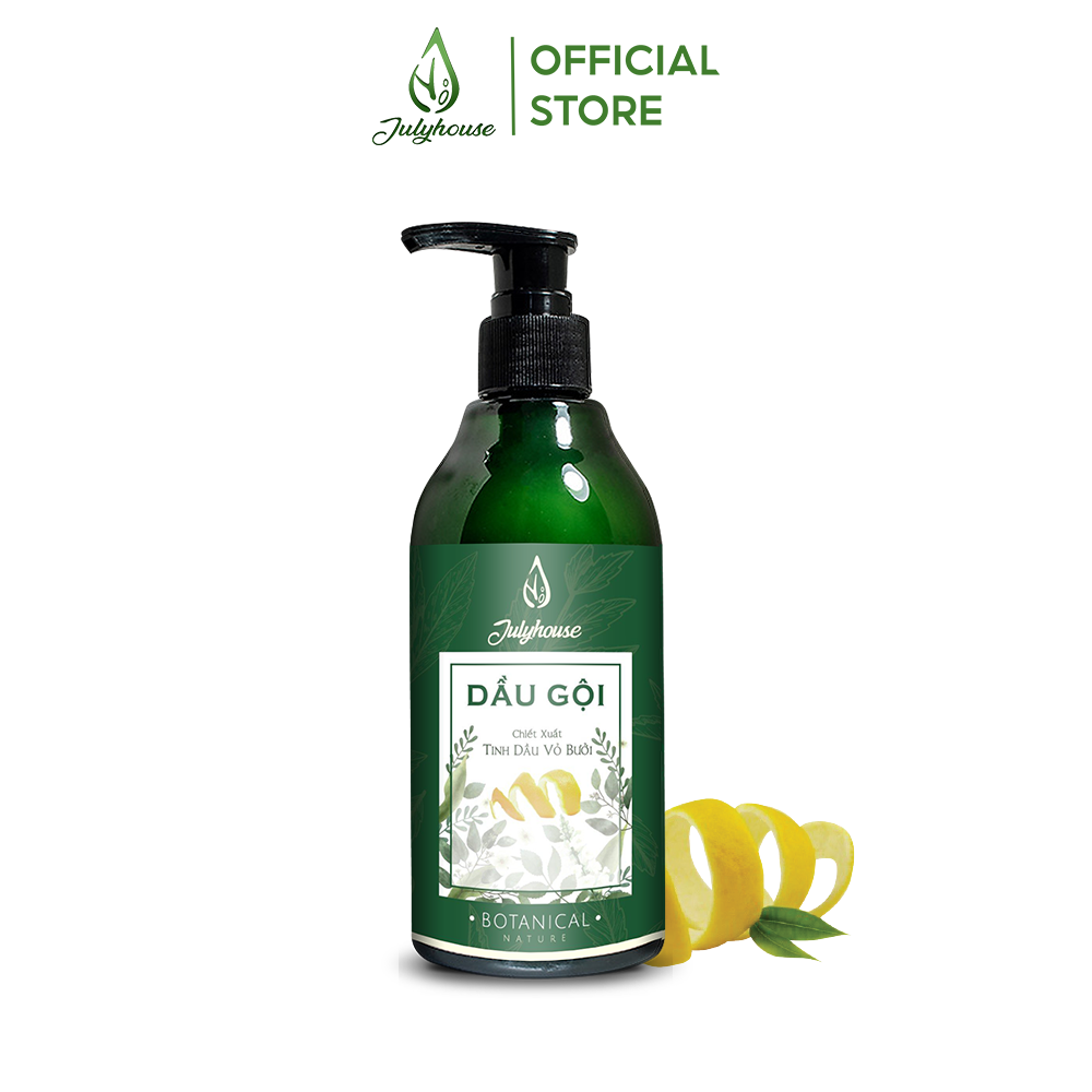 (MIỄN PHÍ SHIP) Dầu gội Bưởi kích thích mọc tóc nhanh giảm gàu hiệu quả 300ml JULYHOUSE - YOOSOO MALL